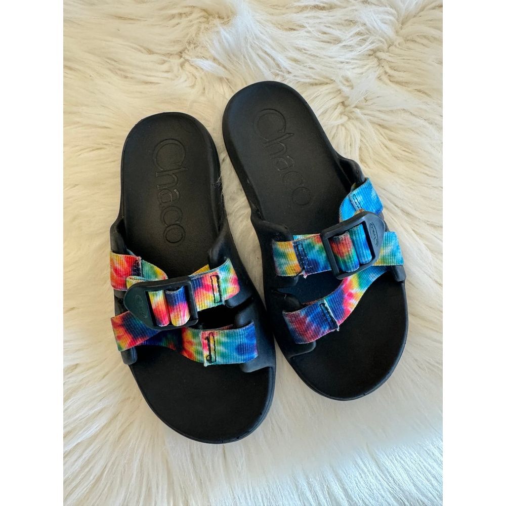 Chaco rainbow colored slides‎ size 1